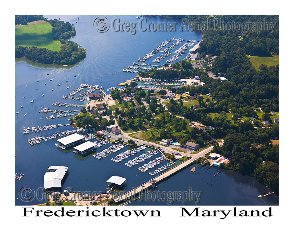 Aerial Photo of Fredericktown, Maryland