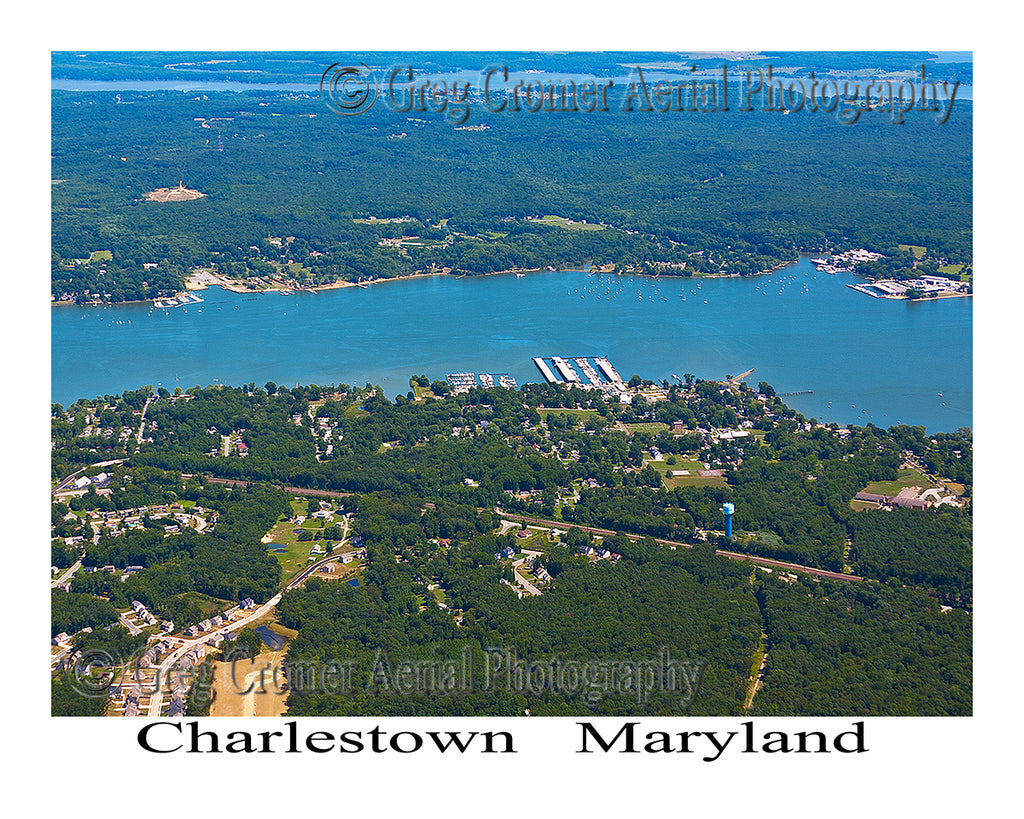 Aerial Photo of Charlestown, Maryland