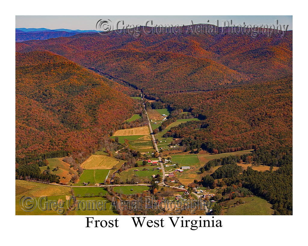 Aerial Photo of Frost, West Virginia