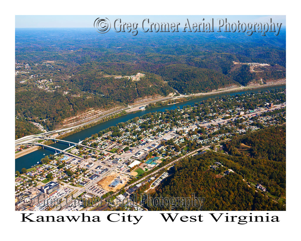 Aerial Photo of Kanawha City, West Virginia