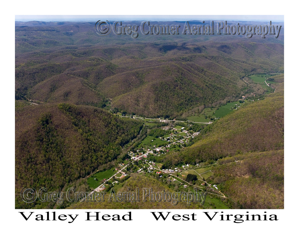Aerial Photo of Valley Head, West Virginia