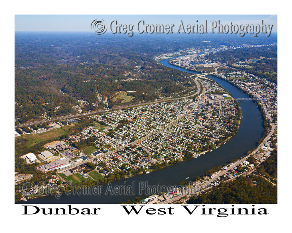 Aerial Photo of Dunbar, WV