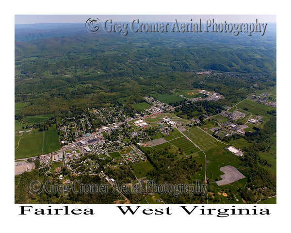 Aerial Photo of Fairlea, West Virginia