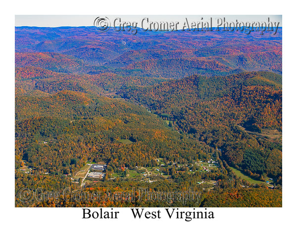 Aerial Photo of Bolair, West Virginia