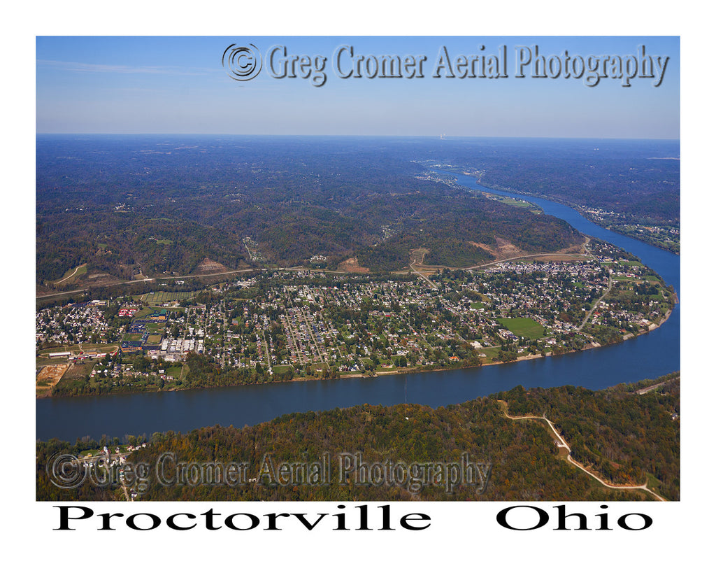 Aerial Photo of Proctorville, Ohio