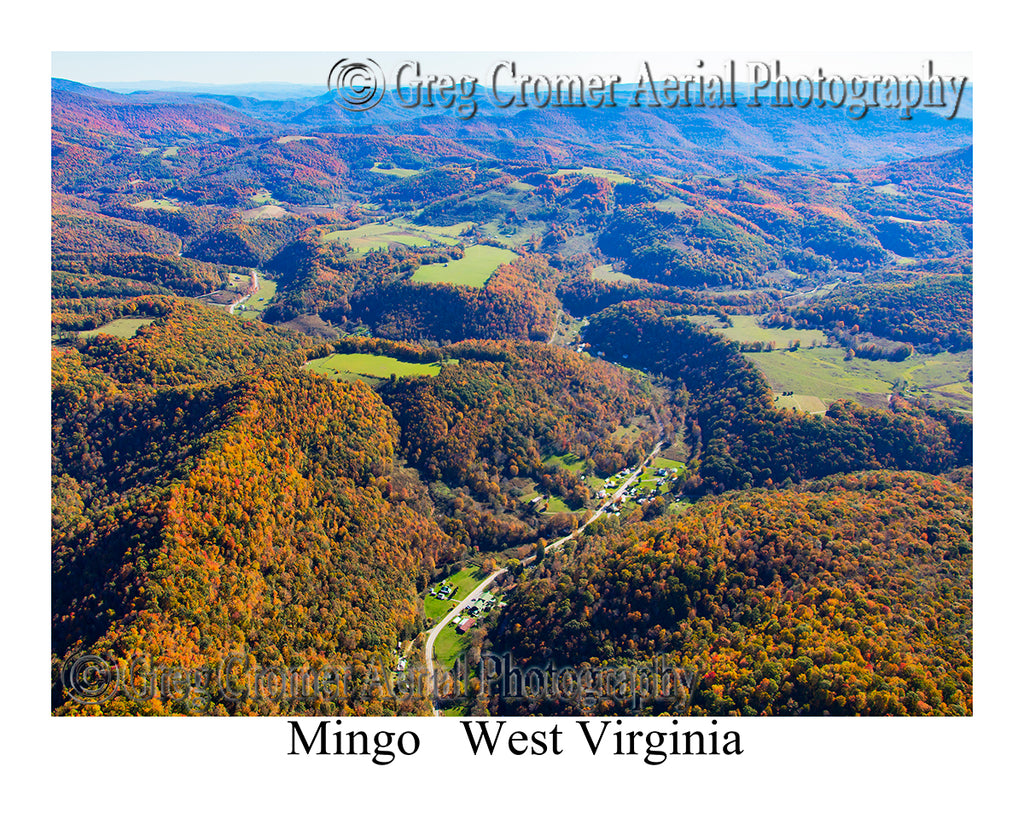 Aerial Photo of Mingo, West Virginia