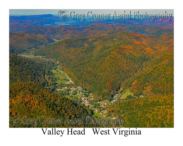 Aerial Photo of Valley Head, West Virginia