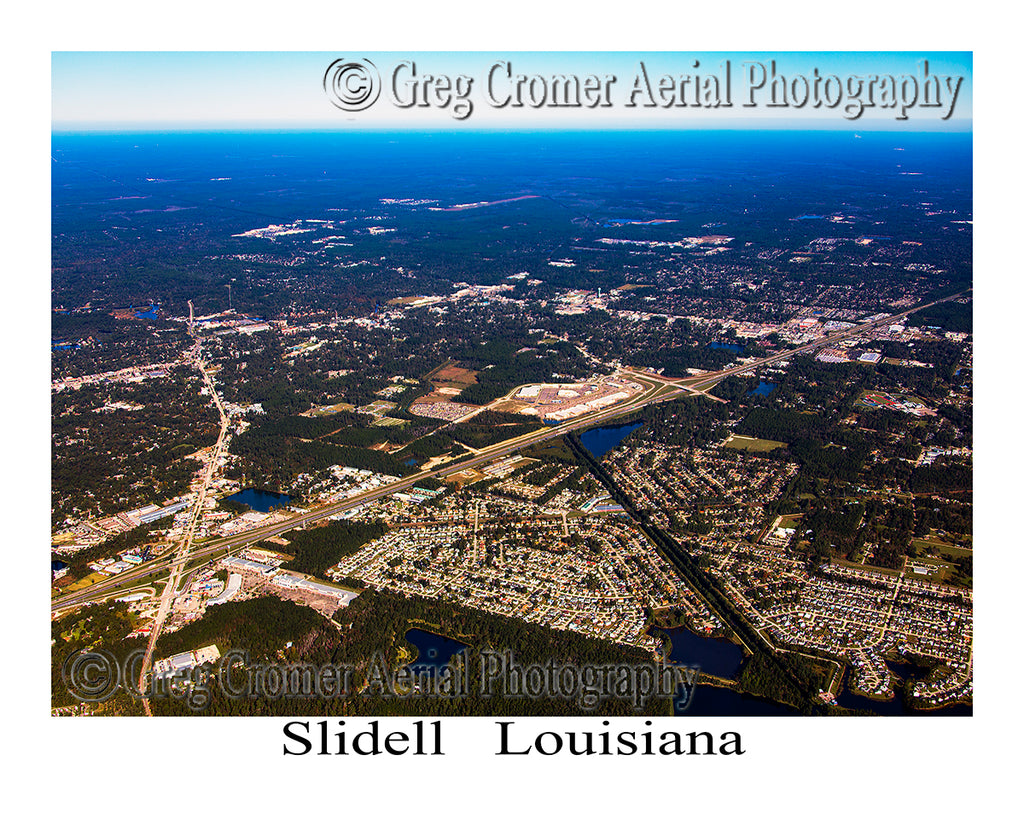 Aerial Photo of Slidell, Louisiana