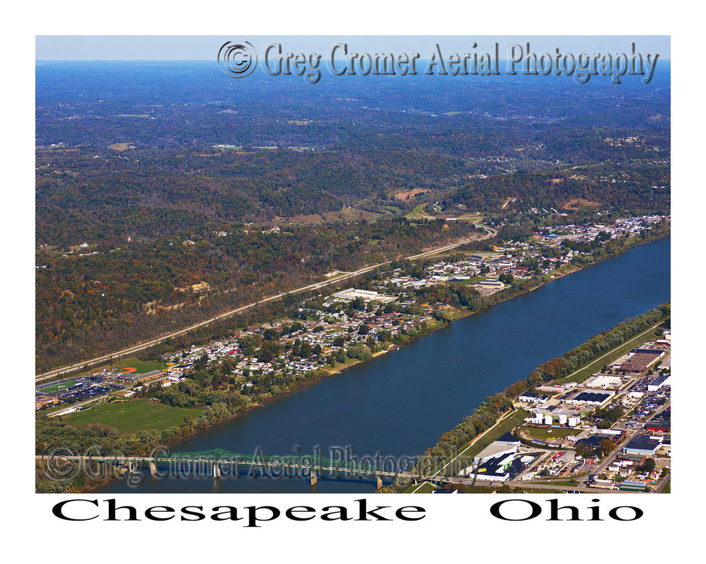 Aerial Photo of Chesapeake, Ohio