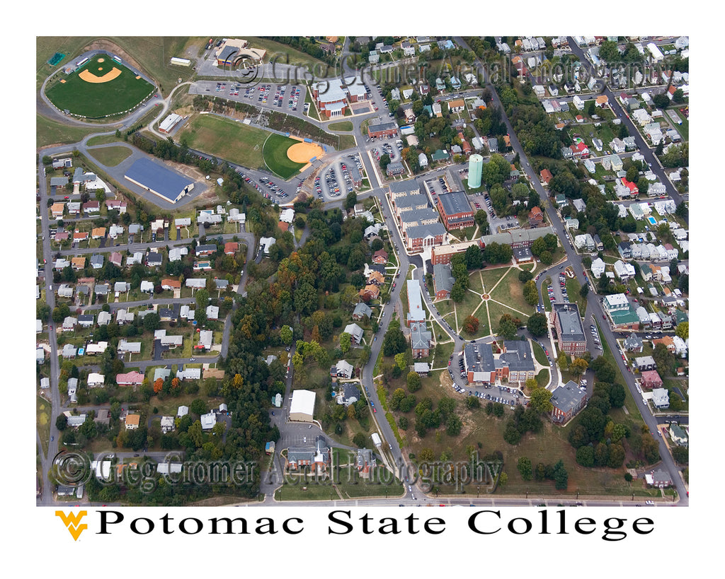 Aerial Photo of Potomac State College - Keyser, WV