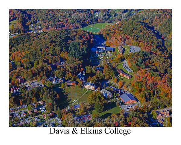 Aerial Photo of Davis & Elkins College - Elkins, West Virginia