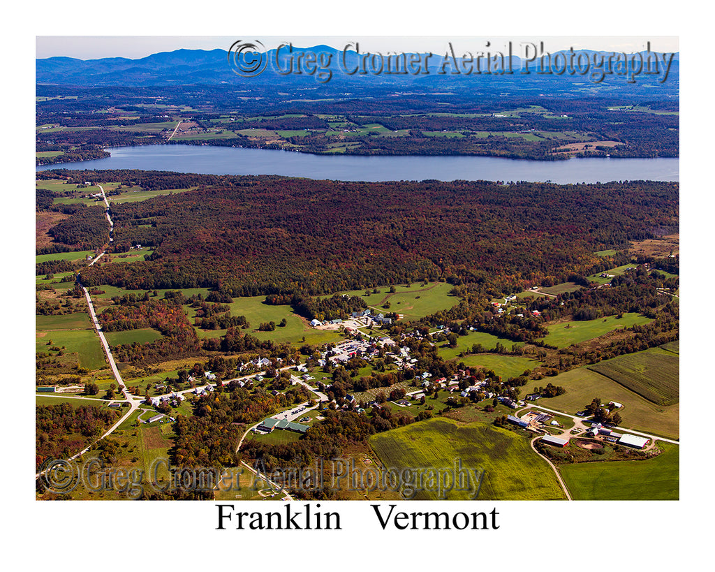 Aerial Photo of Franklin, Vermont