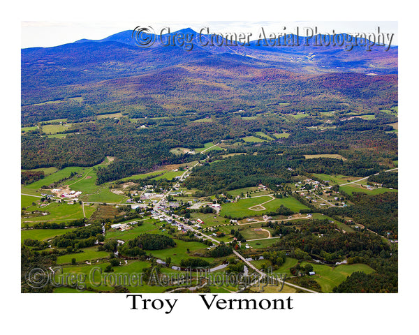 Aerial Photo of Troy, Vermont