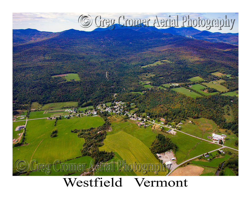 Aerial Photo of Westfield, Vermont