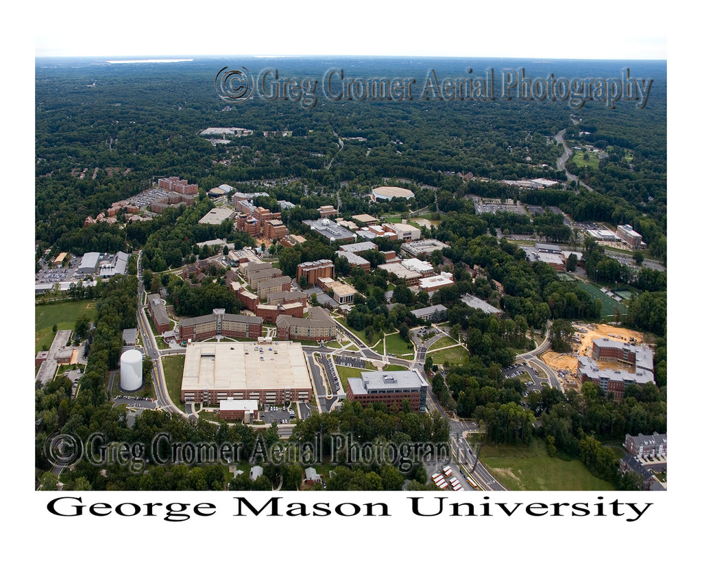 Aerial Photo of George Mason University - Fairfax, Virginia