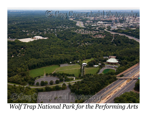 Aerial Photo of Wolf Trap Farm Park - Vienna, Virginia