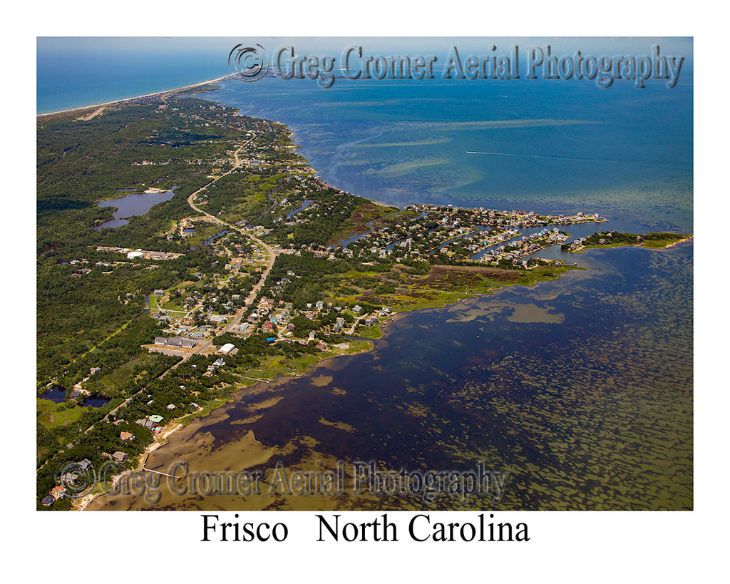 Aerial Photo of Frisco, North Carolina