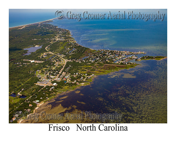 Aerial Photo of Frisco, North Carolina