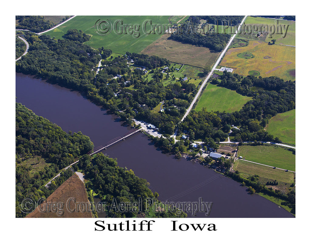 Aerial Photo of Sutliff Iowa