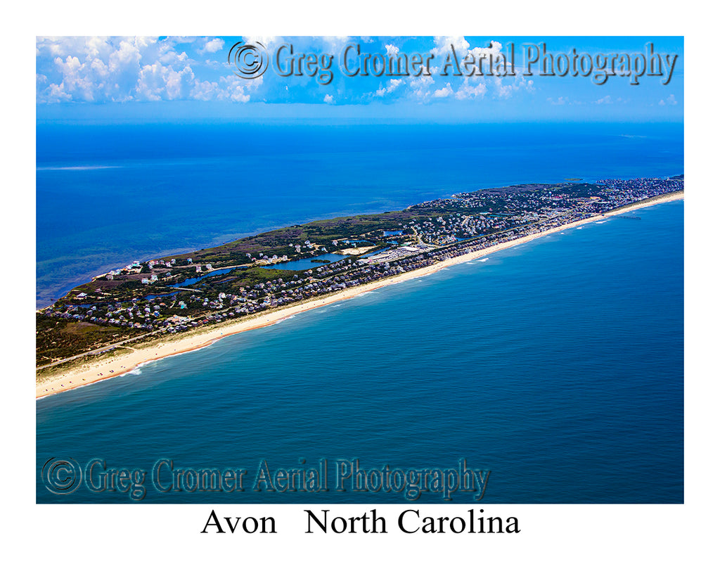 Aerial Photo of Avon, North Carolina
