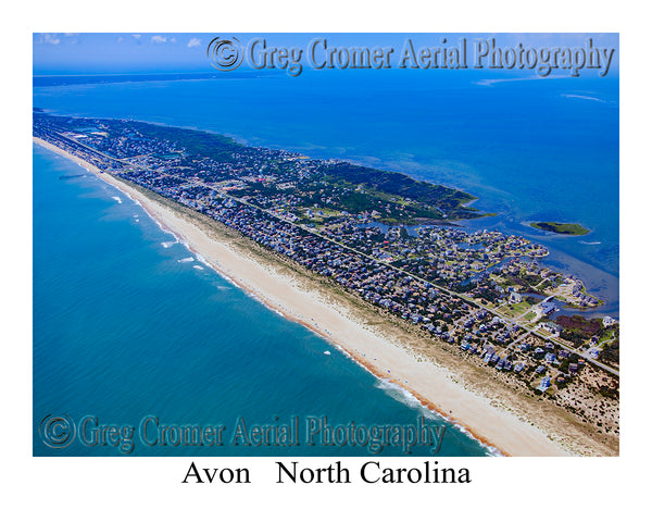 Aerial Photo of Avon, North Carolina