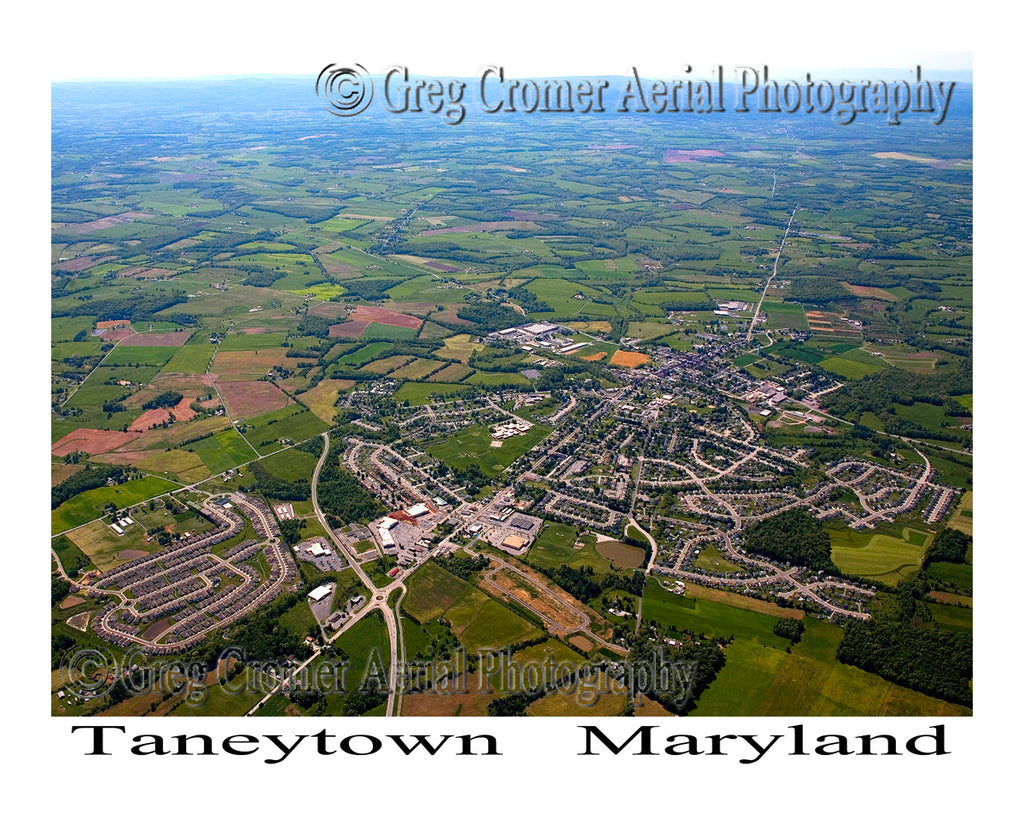 Aerial Photo of Taneytown, Maryland