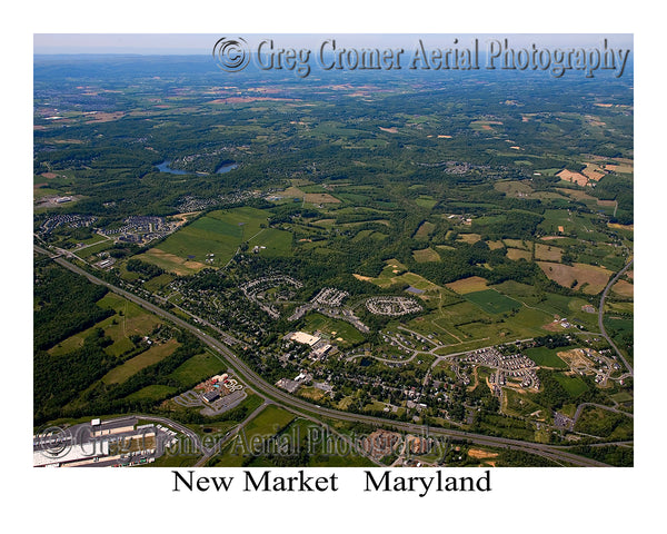 Aerial Photo of New Market, Maryland