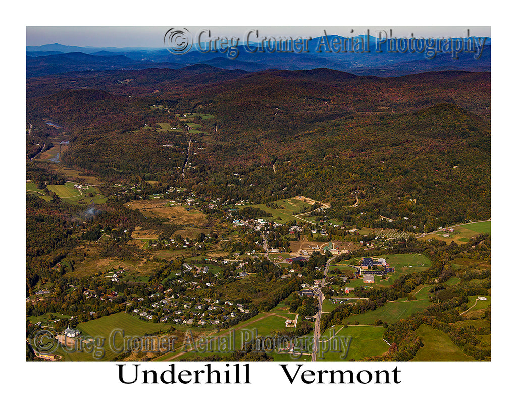 Aerial Photo of Underhill, Vermont