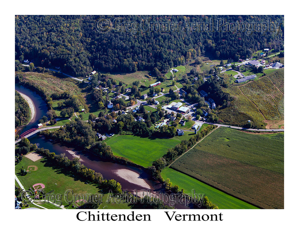 Aerial Photo of Chittenden, Vermont