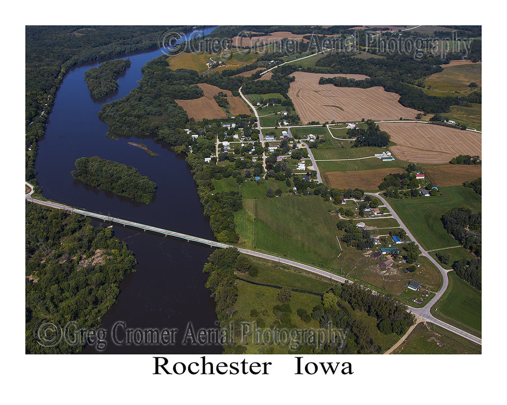 Aerial Photo of Rochester Iowa