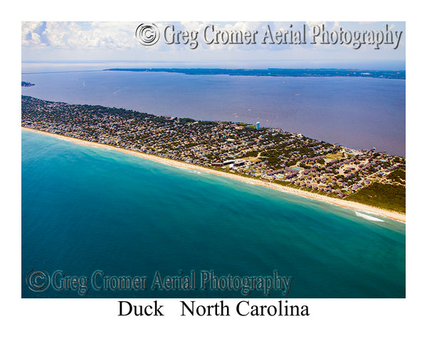 Aerial Photo of Duck, North Carolina