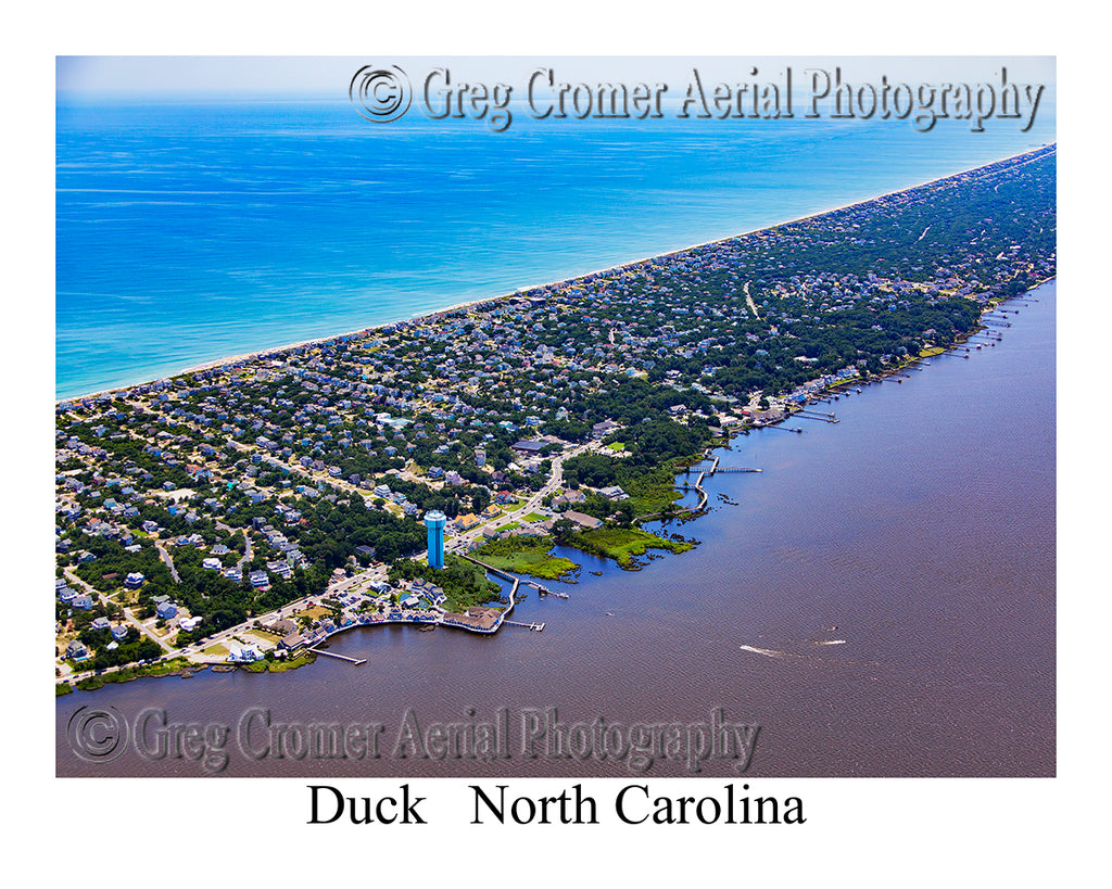 Aerial Photo of Duck, North Carolina