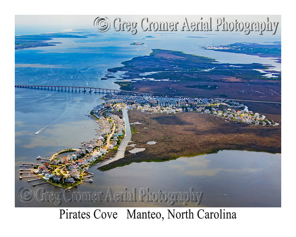 Aerial Photo of Pirate's Cove - Manteo, North Carolina