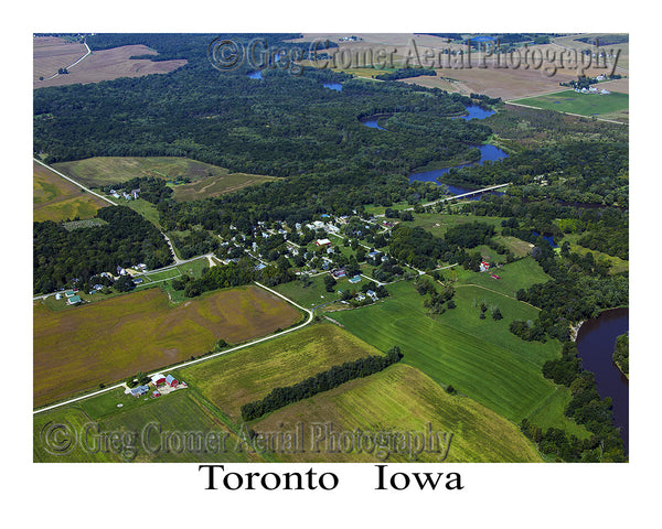 Aerial Photo of Toronto Iowa