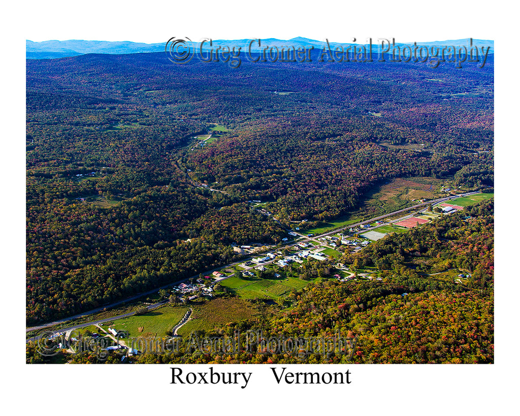 Aerial Photo of Roxbury, Vermont
