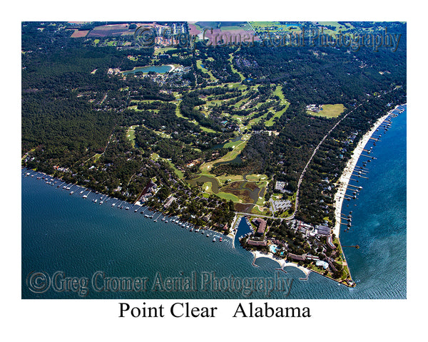 Aerial Photo of Point Clear, Alabama