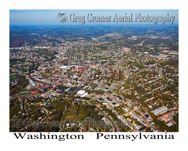 Aerial Photo of Washington, Pennsylvania