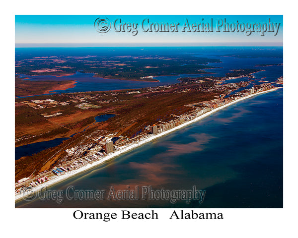 Aerial Photo of Orange Beach, Alabama