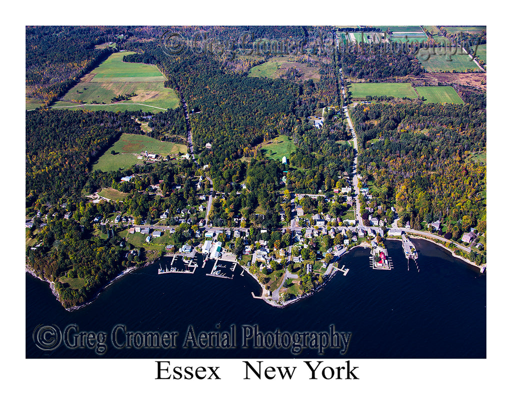 Aerial Photo of Essex, New York