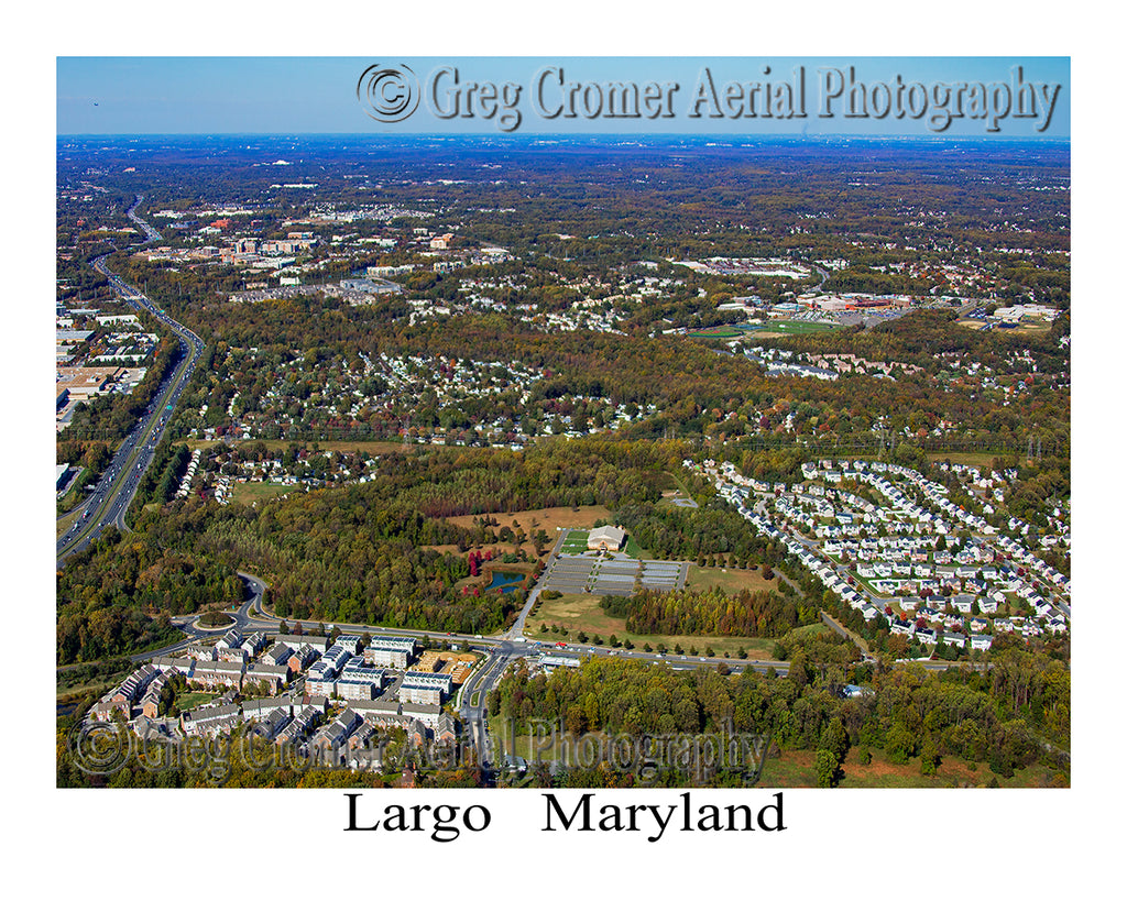 Aerial Photo of Largo, Maryland