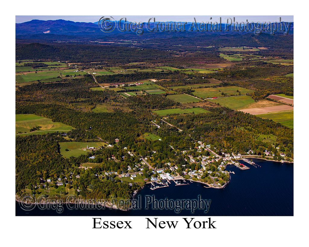Aerial Photo of Essex, New York
