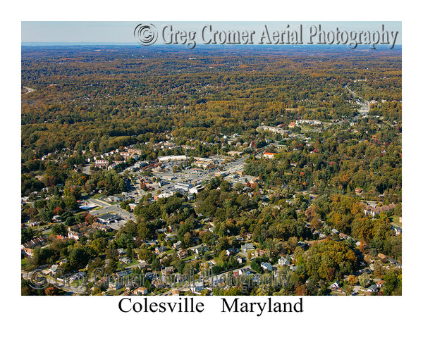 Aerial Photo of Colesville, Maryland