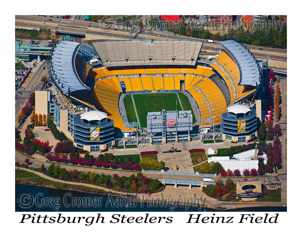 Aerial Photo of Pittsburgh Steelers - Heinz Field - Pittsburgh, Pennsylvania