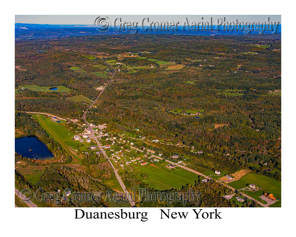 Aerial Photo of Duanesburg, New York