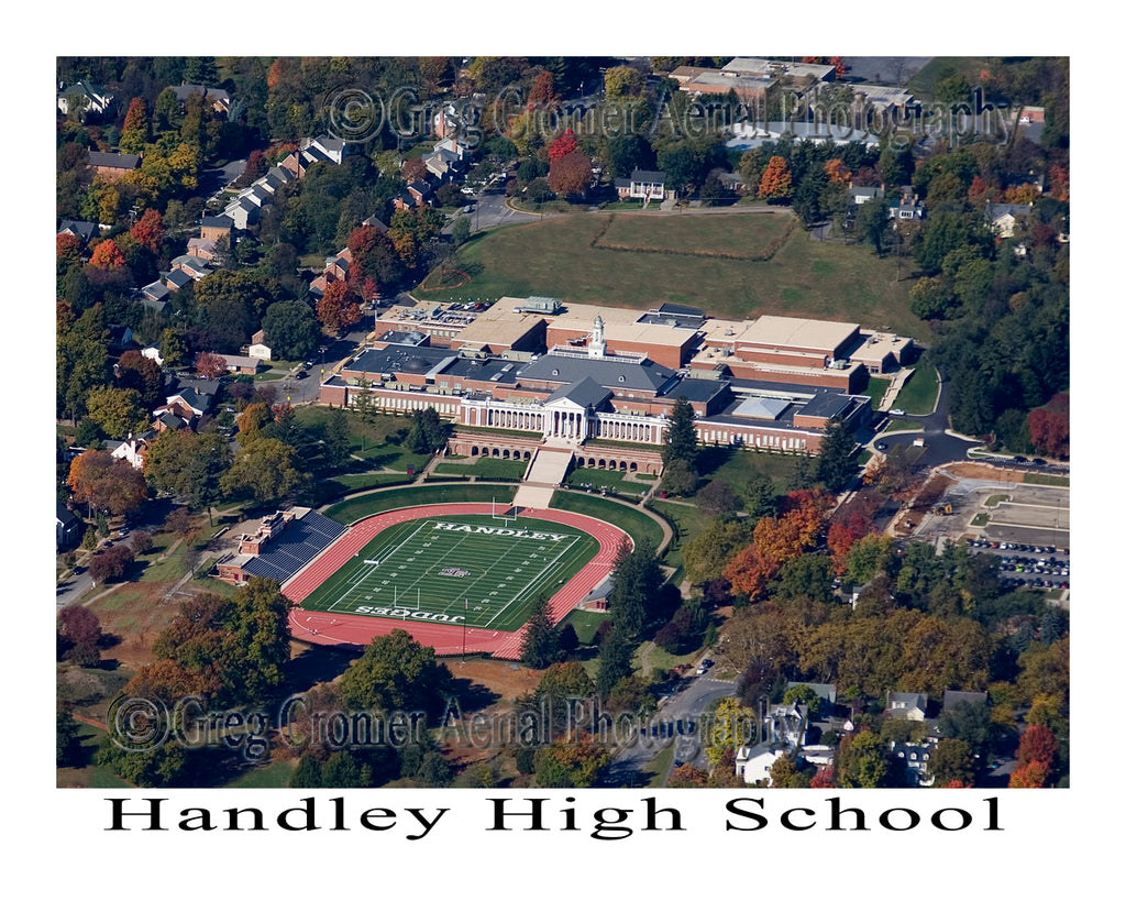 Aerial Photo of John Handley High School - Winchester, Virginia