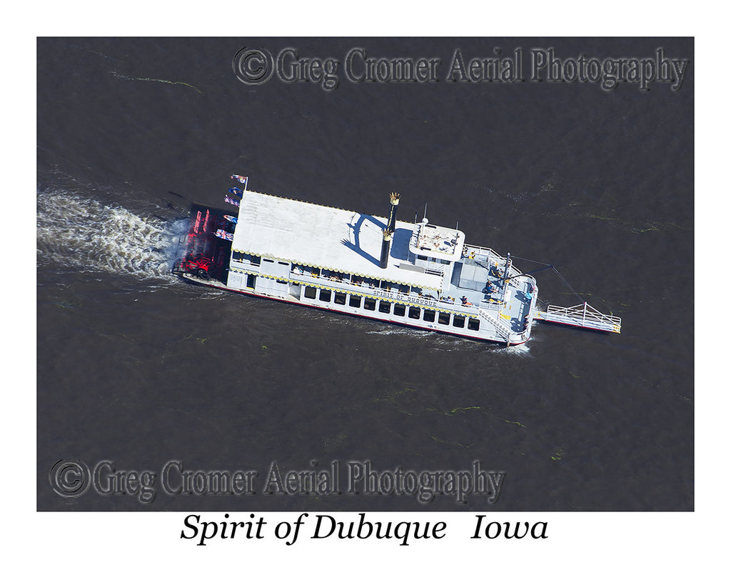 Aerial Photo of Spirit of Dubuque - Dubuque, Iowa
