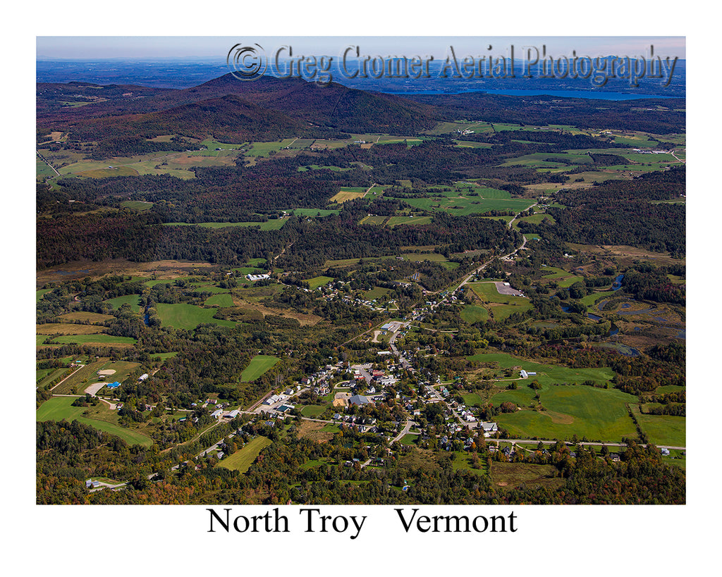 Aerial Photo of North Troy, Vermont