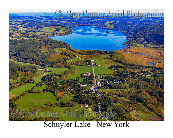 Aerial Photo of Schuyler Lake, New York