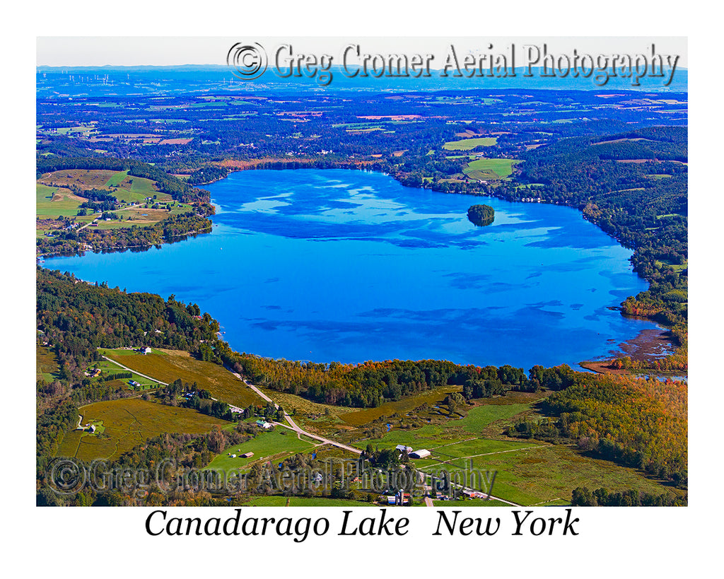 Aerial Photo of Canadarado Lake, New York