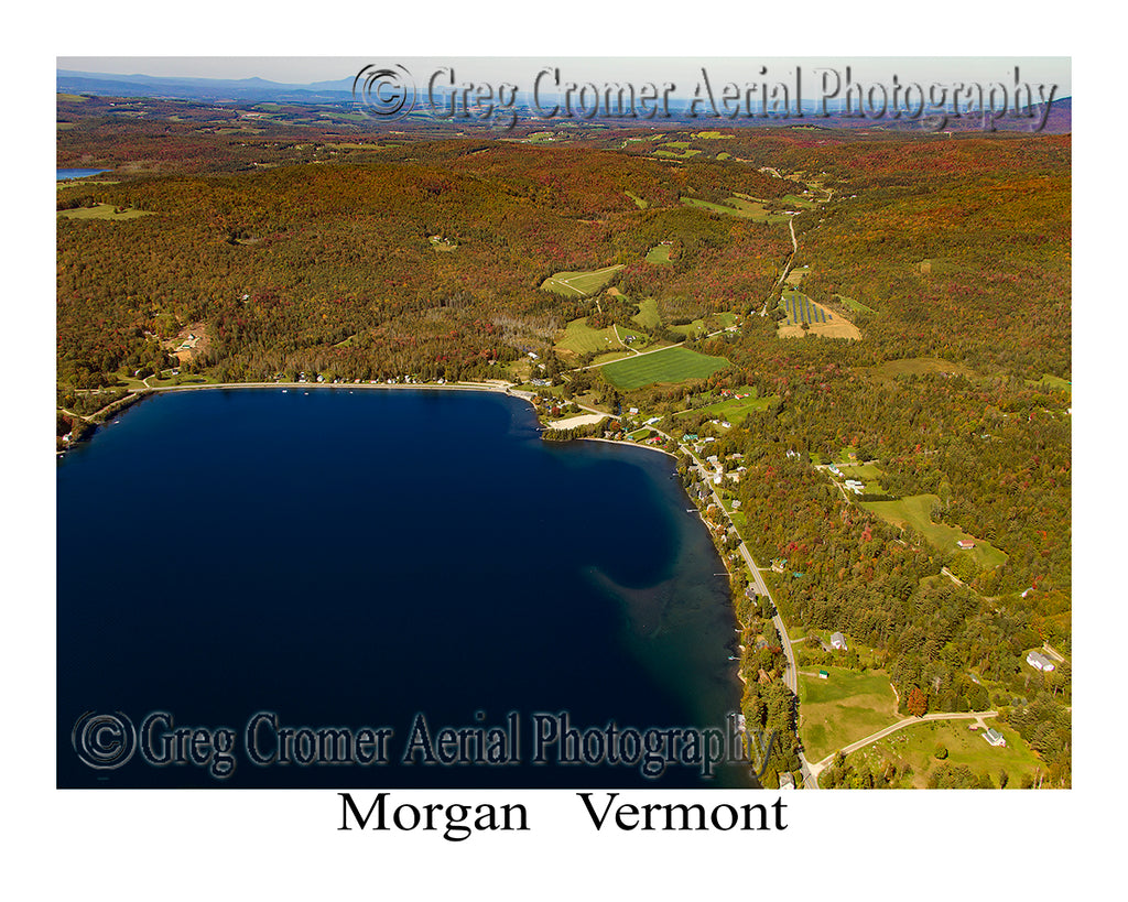 Aerial Photo of Morgan, Vermont